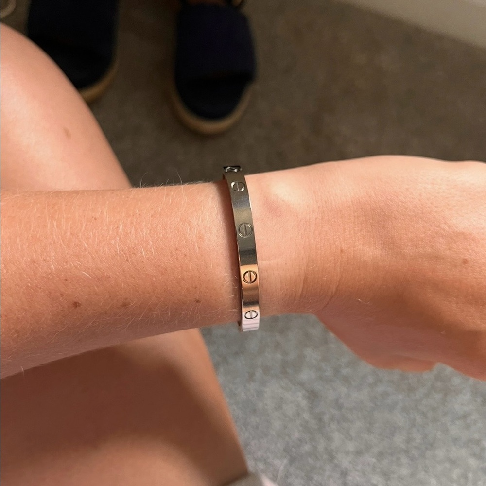 Silver Bangle Bracelet